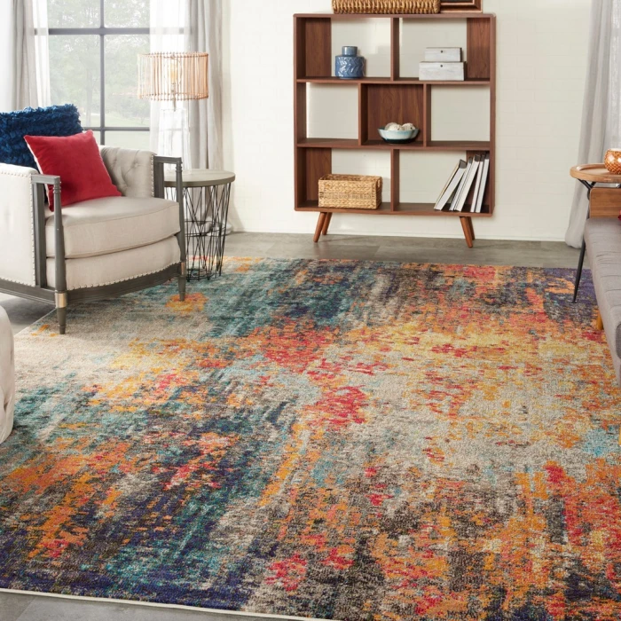 Nourison Celestial Area Rug CES15-Multicolor