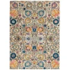 Nourison Home Passion PSN01 Ivory Multicolor 5 ft. 3 in. X 7 ft. 3 in. Area Rug