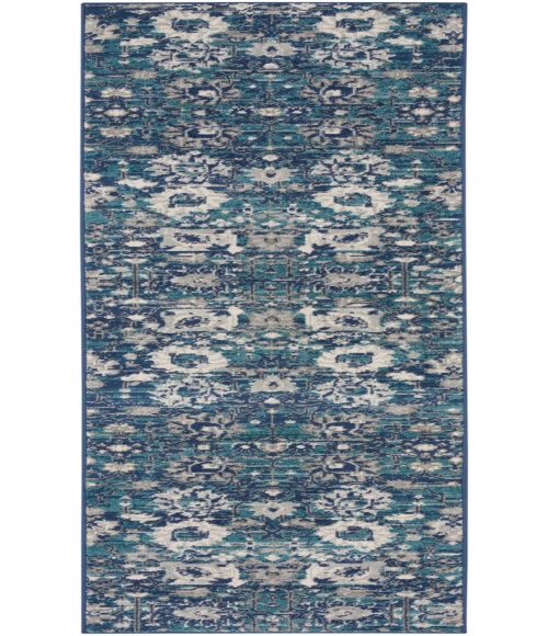 Nourison Passion Surf PSN01 2 ft. 2 in. X 10 ft. Rectangle Rug