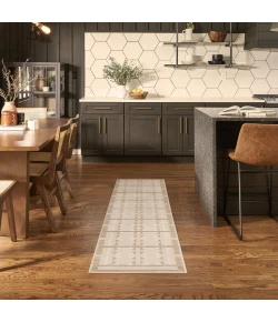 Nourison Home Nordic NRC06 Taupe 2 ft. X 6 ft. Area Rug