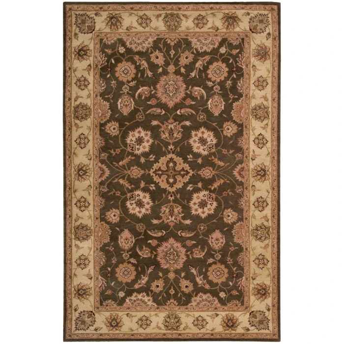 Nourison Home Heritage Hall Sable HE18 5ft.6in. x 8ft.6in. Rect. Rug