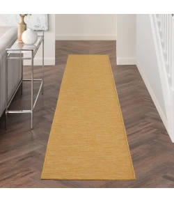 Nourison Home Positano POS01 Yellow 2 ft. 2 in. X 12 ft. Area Rug