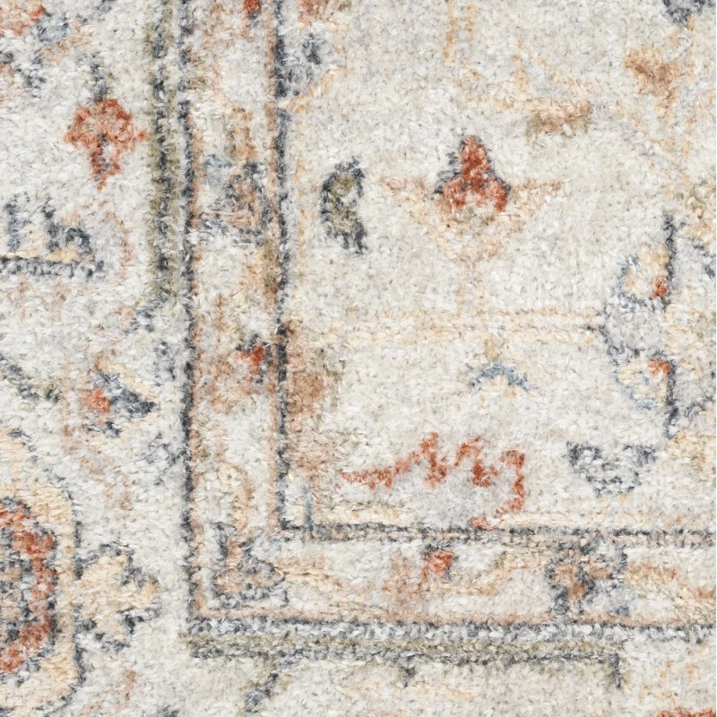 Nourison Astra Machine Washable Area Rug ASW11 Grey/Multi