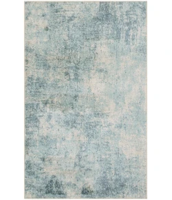 Nourison Home Astra Machine Washable ASW07 Blue Ivory 2 ft. 2 in. X 4 ft. Area Rug