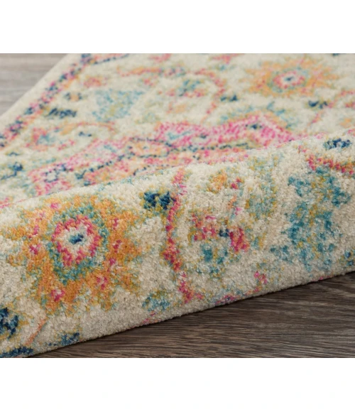 Nourison Passion Runner Area Rug PSN25-Ivory/Pink