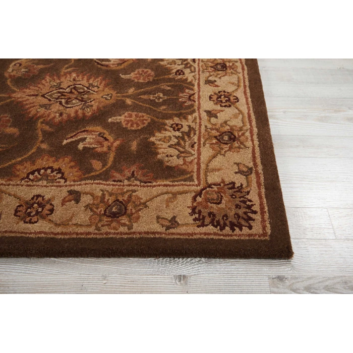 Nourison Home Heritage Hall Sable HE18 5ft.6in. x 8ft.6in. Rect. Rug
