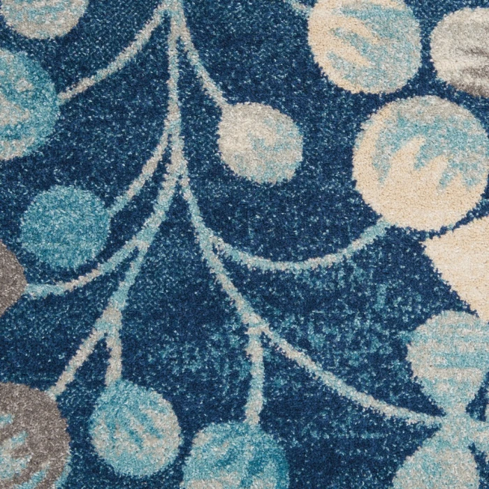 Nourison Tranquil Area Rug TRA03-Navy