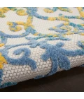 Nourison Aloha Area Rug ALH21-Ivory Blue