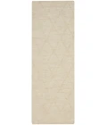 Nourison Wool Haven Ivory WOH01 2 ft. X 6 ft. Rect. Rug