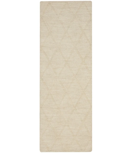 Nourison Wool Haven Ivory WOH01 2 ft. X 6 ft. Rect. Rug