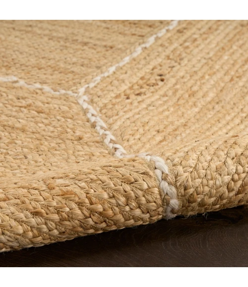 Nourison Terrazzo Jute Natural TRJ01 6 ft. X 9 ft. Rect. Rug