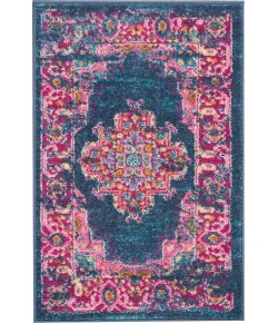 Nourison Home Passion PSN03 Blue 1 ft. 10 in. X 2 ft. 10 in. Area Rug