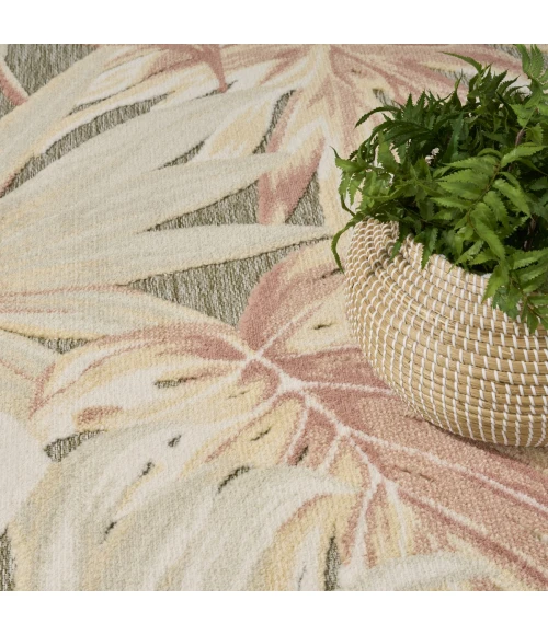Nourison Aloha Sage Rose ALH43 7 ft. 10 in. X 10 ft. 6 in. Rect. Rug