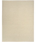 DKNY Pure Grids Ivory Beige PGR01 8 ft. X 10 ft. Rect. Rug