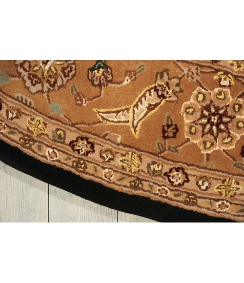 Nourison Home Nourison 2000 Black 2211 7ft.6in. x 9ft.6in. Oval Oval Rug