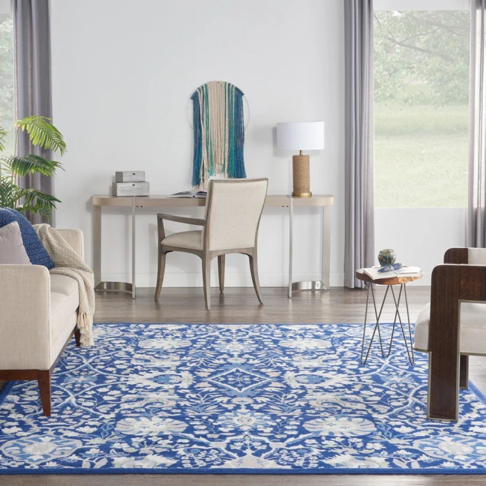 Nourison Whimsicle Area Rug WHS10-Navy Multicolor