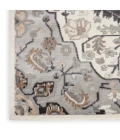 Nourison Elation Area Rug ETN09 Ivory Grey 7'10" x 9'10"
