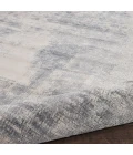 Nourison Rustic Textures Area Rug RUS02 Blue/Ivory 5'3" Round