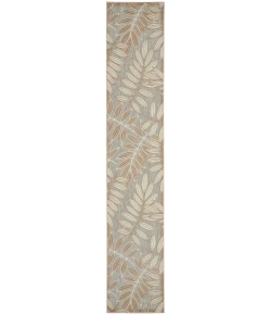 Nourison Home Aloha ALH18 Natural 2 ft. 3 in. X 12 ft. Area Rug