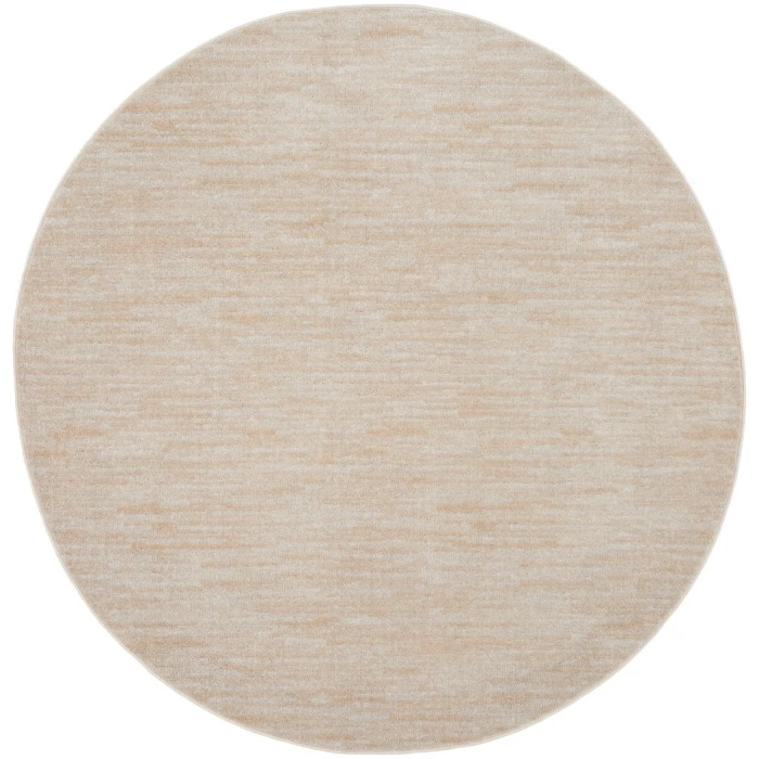 Nourison Essentials Ivory Beige Area Rug NRE01-Ivory Beige