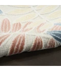 Nourison Aloha Ivory Blue ALH18 7 ft. 10 in. X 10 ft. 6 in. Rect. Rug
