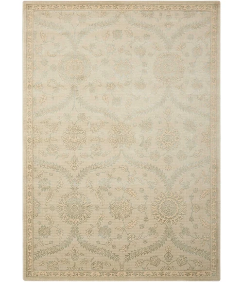 Nourison Luminance Area Rug LUM04-Cream/Mint