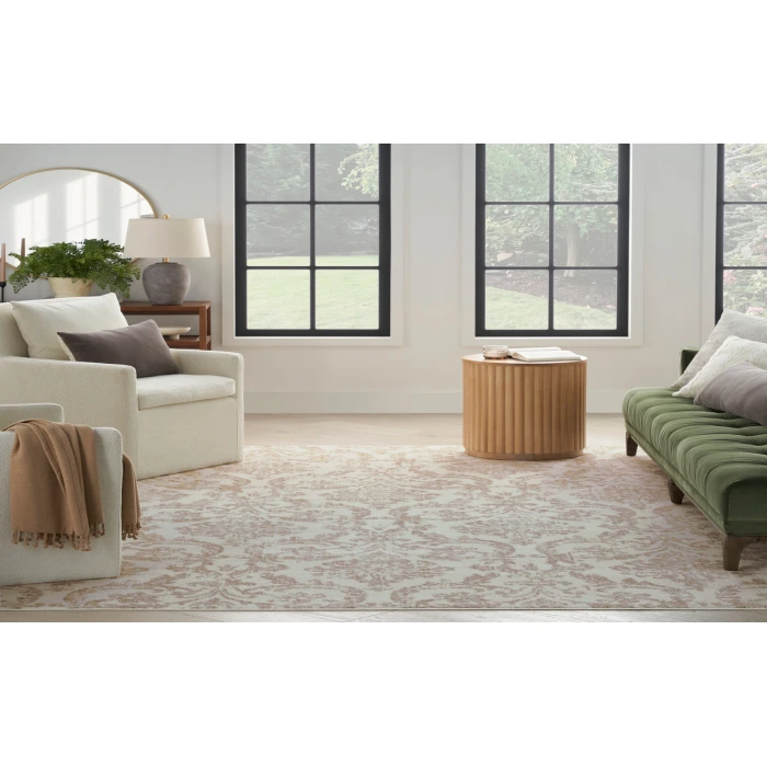 Nourison Jubilant Ivory Beige JUB09 7 ft. 10 in. X 9 ft. 10 in. Rectangle Rug