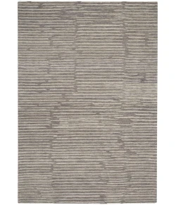 Calvin Klein CK010 Linear LNR01 Grey 9 ft. 9 in. X 13 ft. 9 in. Area Rug