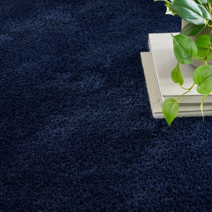 Nourison Pacific Shag Area Rug PCS01 Navy