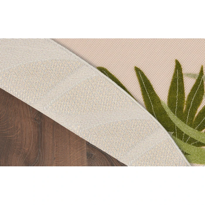 Nourison Aloha Ivory Green ALH40 7 ft. 10 in. Round Rug