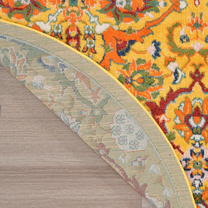 Nourison Allur Area Rug ALR03 Yellow Multicolor