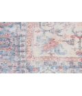 Nicole Curtis Machine Washable Series 1 Blue Multicolor SR104 3 ft. X 5 ft. Rectangle Rug