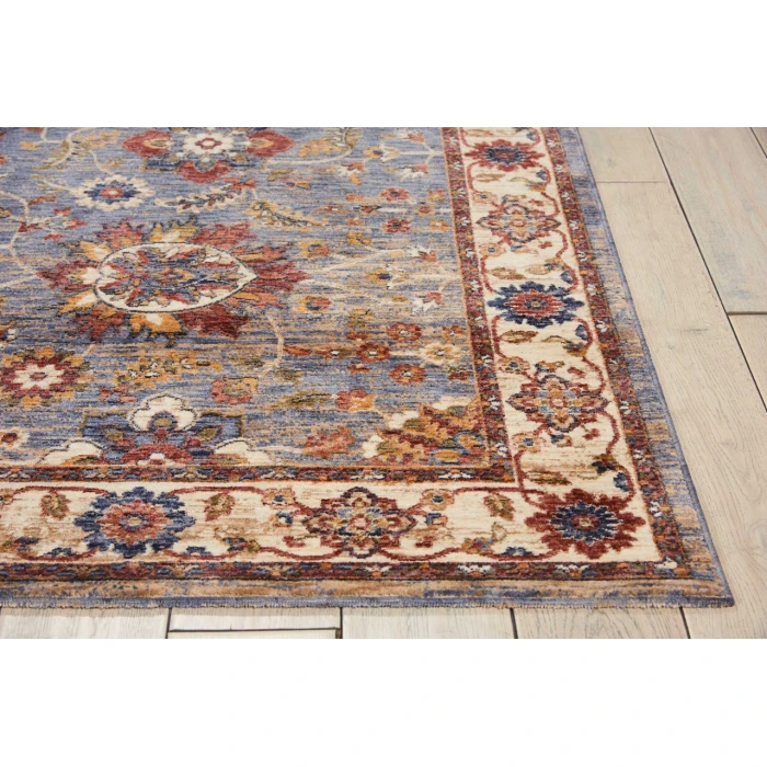 Nourison Home Lagos Blue LAG04 5ft.3in. x 7ft.6in. Rect. Rug