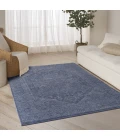 DKNY Pure Shades Blue SAD02 4ft. x 6ft. Rect. Rug