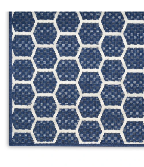 Nourison Twist Reversible Navy TWS01 8 ft. Rect. Rug