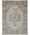 Nourison Quarry Ivory Grey QUA05 7 ft. X 10 ft. Rect. Rug