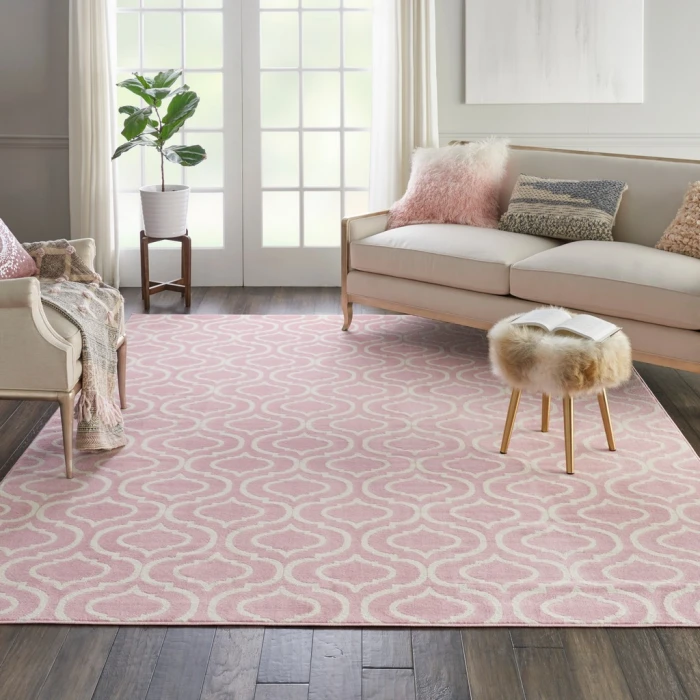 Nourison Jubilant Area Rug JUB19-Pink