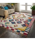 Nourison Home Nomad White NMD02 7ft.10in. x 10ft.6in. Rect. Rug
