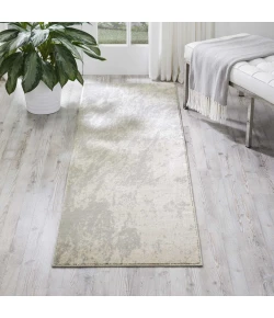 Nourison Home Maxell MAE12 Ivory/Grey 2 ft. 2 in. X 7 ft. 6 in. Area Rug