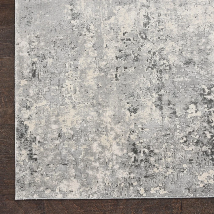 Nourison Rustic Textures Area Rug RUS07-Grey/Beige