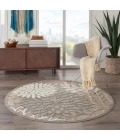 Nourison Aloha Round Area Rug ALH05-Natural