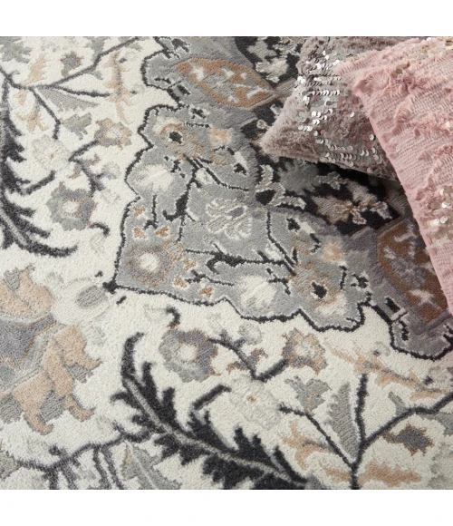 Nourison Elation Area Rug ETN09-Ivory Grey