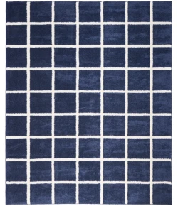DKNY West End Ave WTE01 Navy Ivory 7 ft. 10 in. X 9 ft. 10 in. Area Rug