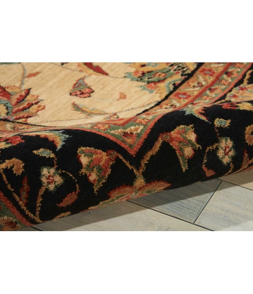 Nourison Living Treasures Area Rug LI04-Ivory/Black