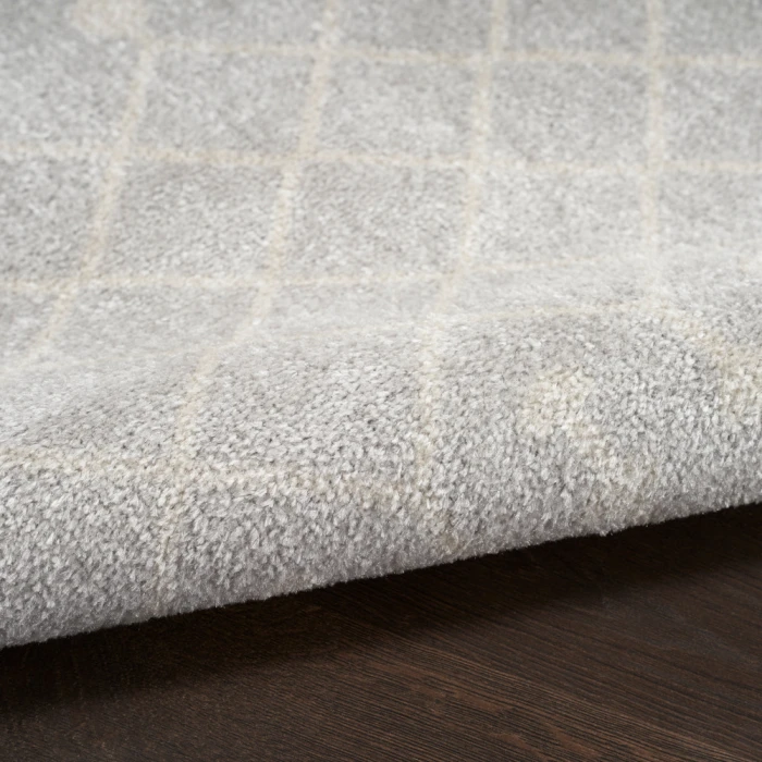 Nourison Astra Machine Washable Area Rug ASW10 Grey