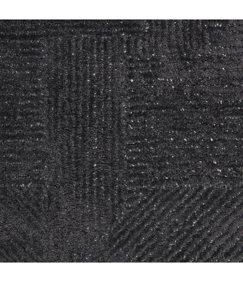 Michael Amini Ma30 Star Area Rug SMR01 Black
