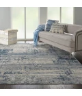 Nourison Rustic Textures Area Rug RUS10-Ivory/Blue