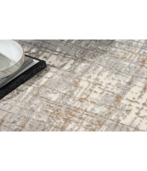 Calvin Klein CK950 Rush Ivory/Grey CK950 8 ft. X 10 ft. Rectangle Rug