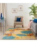Nourison Allur Area Rug ALR06-Yellow Multicolor