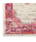 Nourison Passion Area Rug PSN03 Ivory/Fuchsia 12' x 18'